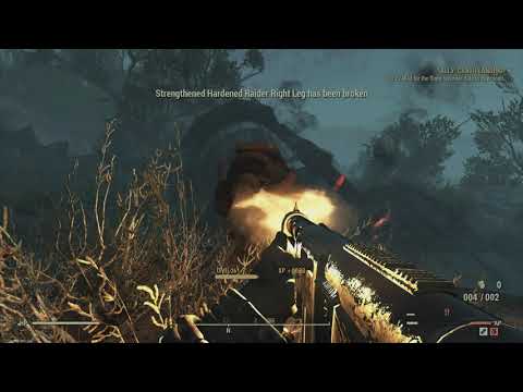 Fallout 76 Wastelanders - Ally Crash Landing: Retrieve The Flight Recorder Data Super Mutants (2020)