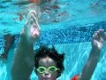 Grayson Danger Tasha Luna And Nonny At Dr Phillips YMCA Swimming Pool