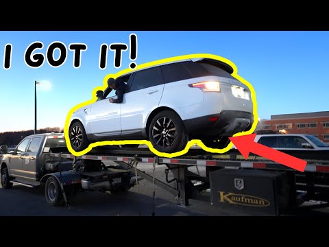 WHO KNEW THEY SOLD RANGE ROVERS THIS CHEAP AT AUCTION?