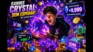 ???? Ganhei Crystal GRÁTIS na CROSS Wave e Não Esperava Isso! ????