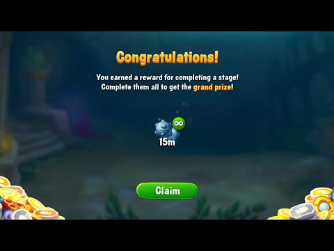 @Fishdom 11873 - Super Hard 11874, Got FREE 15m Bomb 💣