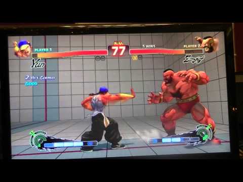Evo 2013 SSF4AE Semis: Hsien Chang (Yun) vs RZR Itazan (Zangief)
