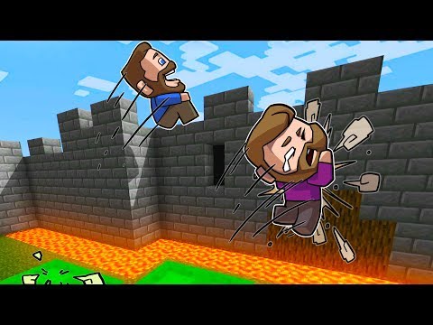Break Into The Castle Challenge! | Minecraft