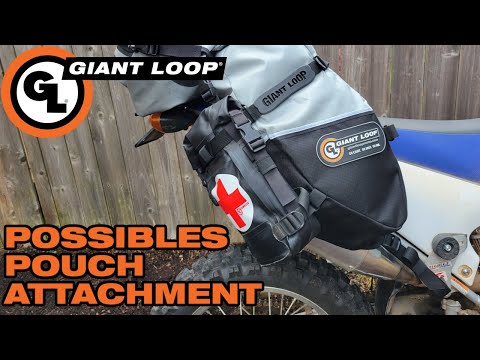 How to Mount the Giant Loop Possibles Pouch on the Giant Loop Coyote and Great Basin Saddlebags