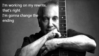 REWRITE - Paul Simon - Lyrics On Screen
