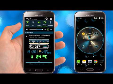 Weather Rise Clock 30+ Widgets Video