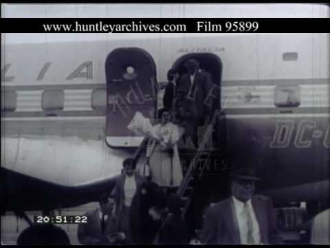 Alitalia Aircraft, 1954 - Film 95899