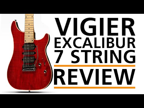 Vigier Excalibur Special 7 w/ Lundgren M7 7 String Guitar image 9
