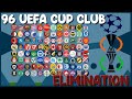 The 95 Times Eliminations - Super UEFA Europa Cup Elimination Marble Race in Algodoo