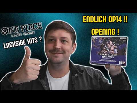FINALLY! My first OP14 display opening 🤩 One Piece TCG German