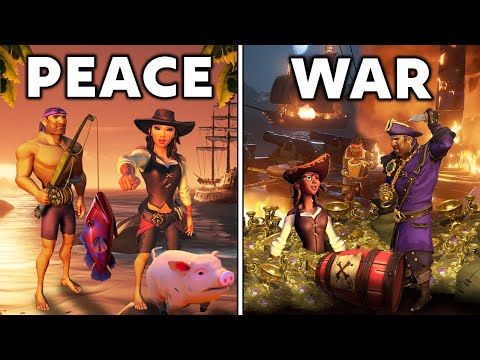 100 Players Simulate Civilization on Islands in Sea of Thieves