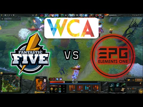 Fantastic.Five' vs. Elements One in World Cyber Arena Game 2 of 2