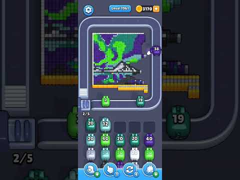 Pixel Flow Level 1961 Walkthrough