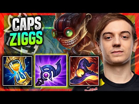 CAPS IS A MONSTER WITH ZIGGS! - G2 Caps Plays Ziggs MID vs Zed! | Season 11