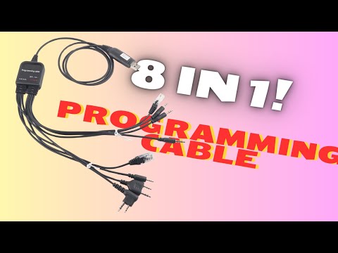 8 in 1 Multifunctional USB Programming Cable for HT's and Mobiles