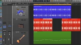 Logic Pro X - Video Tutorial 10 - Audio Edit Tools (part 1)