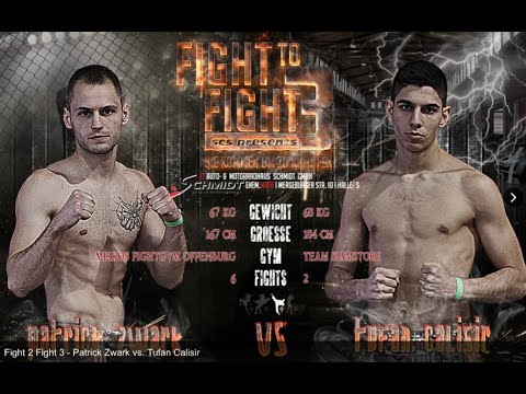 Fight To Fight 3  2014: Patrick Zwark vs Tufan Calisir