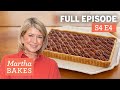 Martha Stewart Makes Pecan Tart And 3 Other Recipes With Nuts Martha Bakes S4E4 Nuts