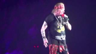 AC-DC featuring Axl Rose, &quot;Rock N Roll Train&quot;, Esprit Arena Dusseldorf, 15-06-2016