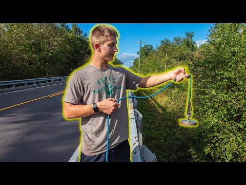 I Went Magnet Fishing Off A Bridge And Found An Old Antique