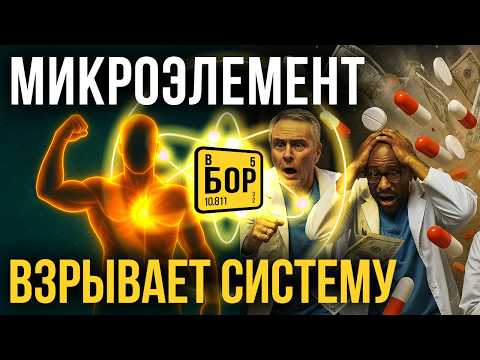 Бор: гормоны, суставы, долголетие, память, рак и сердце — правда, которую от вас скрыли