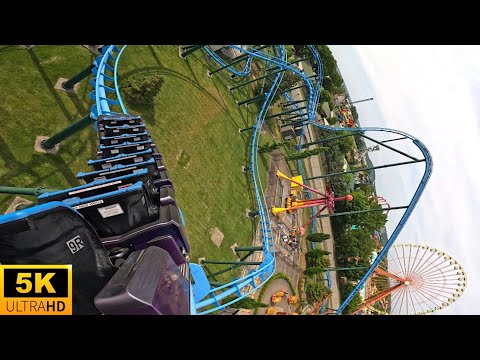Back row point of view footage of Lightning Run
