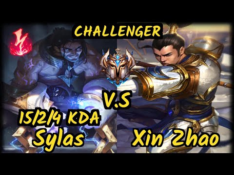 PNG Minerva (SYLAS) vs XIN ZHAO - 15/2/4 KDA JUNGLE CHALLENGER GAMEPLAY - BR
