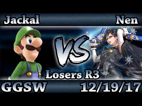 GGSW 63 - Jackal (Luigi) Vs. Awaken|Nen (Bayonetta) Smash Wii U Losers R3 - Smash 4