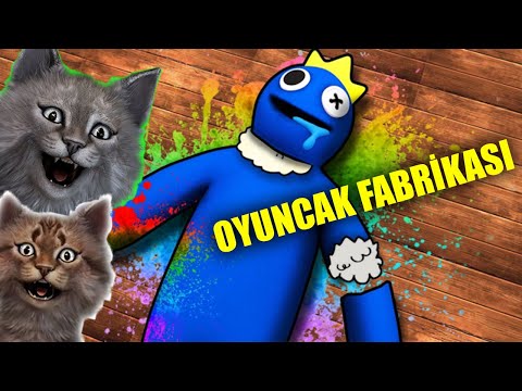 Gaffur Abiyle Mavi Oyuncak Üreten Fabrikada Çalıştık 😱😱😱 - Roblox Rainbow Friends 2 Tycoon