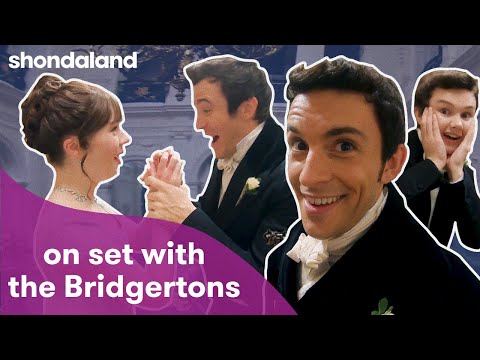 afbeelding Behind the scenes w/ the Bridgerton Family | Shondaland