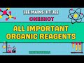 ALL Organic Chemistry Reagents Name Reactions In ONE VIDEO NCERT Based JEE NEET