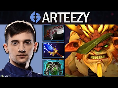 Bristleback Dota 2 gameplay : OG.Ana with 20 Kills and Abyssal-Cuirass