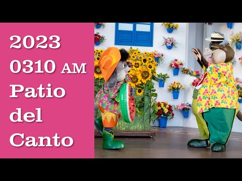 【志摩スペイン村】20230310AM/パティオデルカント【4K固定アングル】