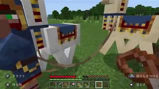 マイクラ#011-牧場を作ろう！もしやここは神マップ？