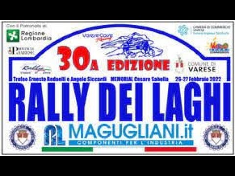 30°Rally dei Laghi 2022 OBC FIORE-VANZINI CRASH by Ferrario