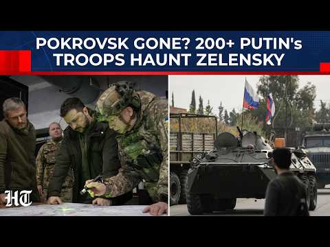 Putin Moves Fast With Over 700 Missiles As Trump Falters, Russian Forces Encircle Ukraine's Pokrovsk