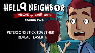 Petersons Stick Together - Season 2 Reveal Teaser #HelloNeighbor Cartoon frame by frame matpat