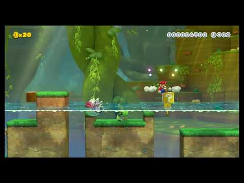 Eric's Super Mario Maker 2 Levels: Porcupuffer Chase