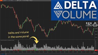 INDICADOR DELTA VOLUME PARA NINJATRADER [VEJA EM TEMPO REAL O SALDO DAS NEGOCIAÇÕES]