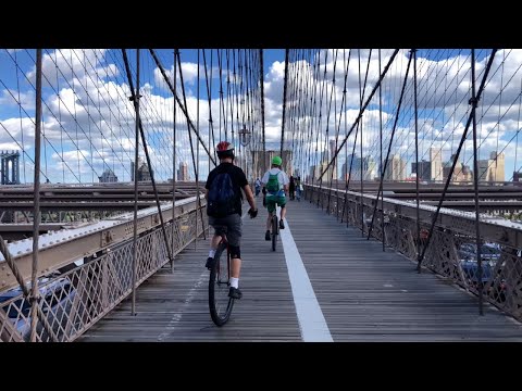 Unicycling in New York | NYC Unicycle Festival 2021