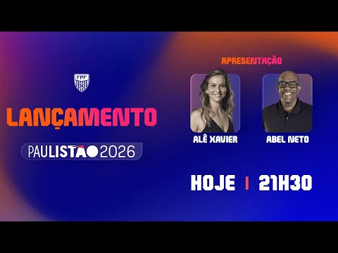 AO VIVO: SORTEIO DOS GRUPOS DO PAULISTÃO 2026