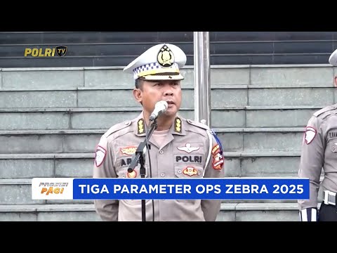 KORLANTAS POLRI TERAPKAN 3 PARAMETER OPERASI ZEBRA JELANG NATARU 2025/2026
