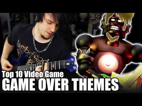 Top 10 Game Over Themes - Guitar Medley (FamilyJules7x)