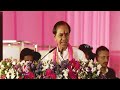Ill Not Speak Much About Jeevan Reddy : KCR | Jagtial Public Meeting | V6 News - Video