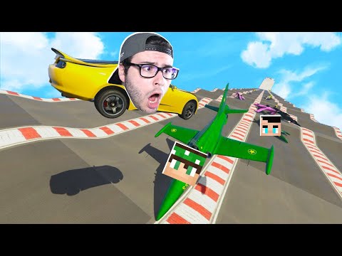 RAMPA GIGANTE 666666% MEGA IMPOSSIBILE CONTRO I MIEI AMICI !