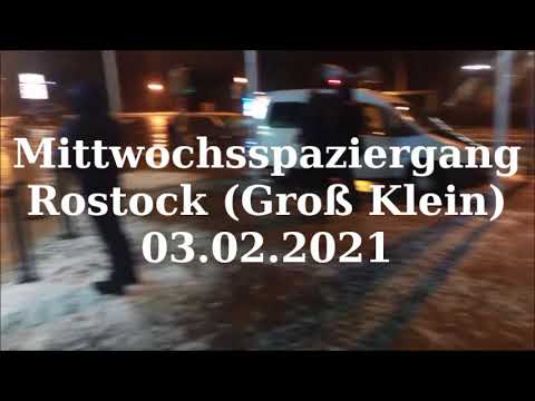 Frieden, Freiheit, Selbstbestimmung - 03.02.2021, Rostock (Groß Klein)