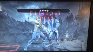 Mortal Kombat XL Scorpions stage Fatality
