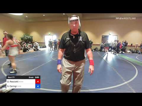 152 Kg Rr Rnd 2 - Damiana Racciatti, Mohawk Valley Wrestling Club Vs Schyler Caringi, Curby 3 Styl