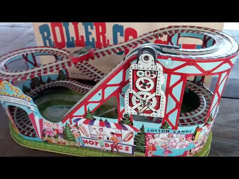 J Chein 275 Roller Coaster Carnival RV18380 V-1964