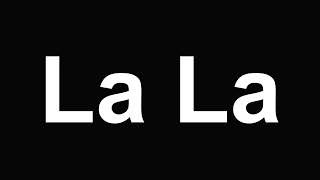 Lil Wayne - La La (Lyrics)